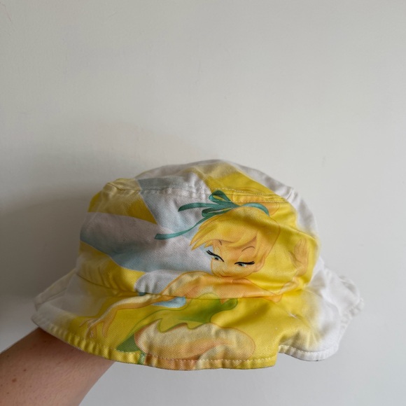 Disney Accessories - Disneyland Vintage Disney Tinkerbell Bow Adult Bucket Hat